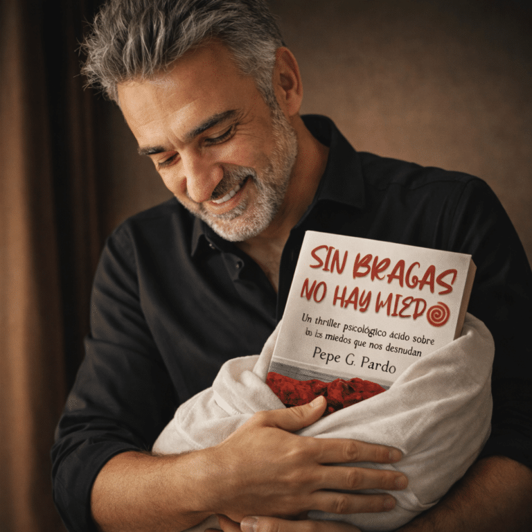 La criatura literaria de Pepe G. Pardo: Sin bragas no hay miedo